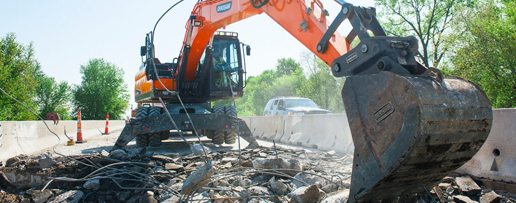 Wheel Excavator