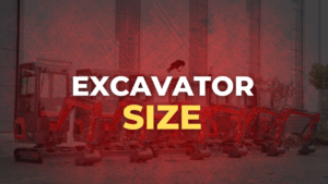 excavator size