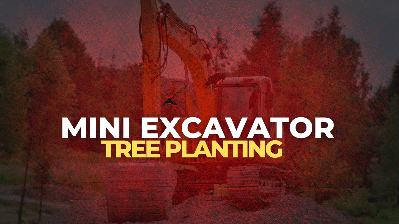 Top 5 Basic Advice for Mini Excavator Tree Planting