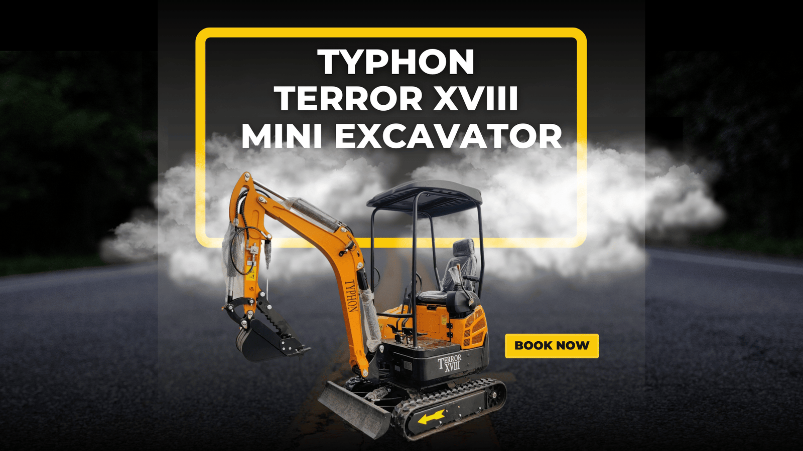 Unleash Efficiency with the TYPHON TERROR XVIII Excavator