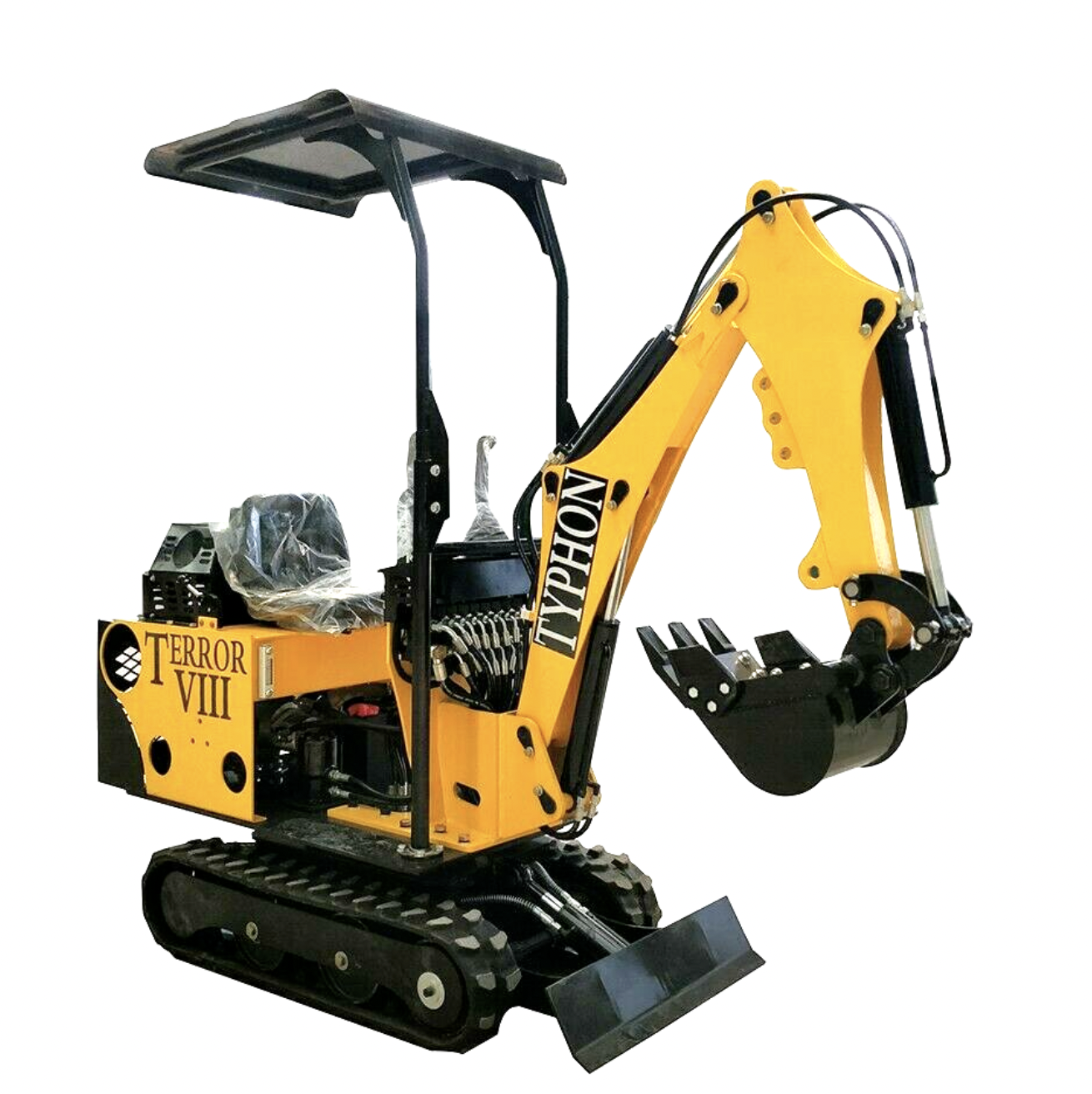 TYPHON TERROR On Tracks VIII 800kg Mini Excavator USA