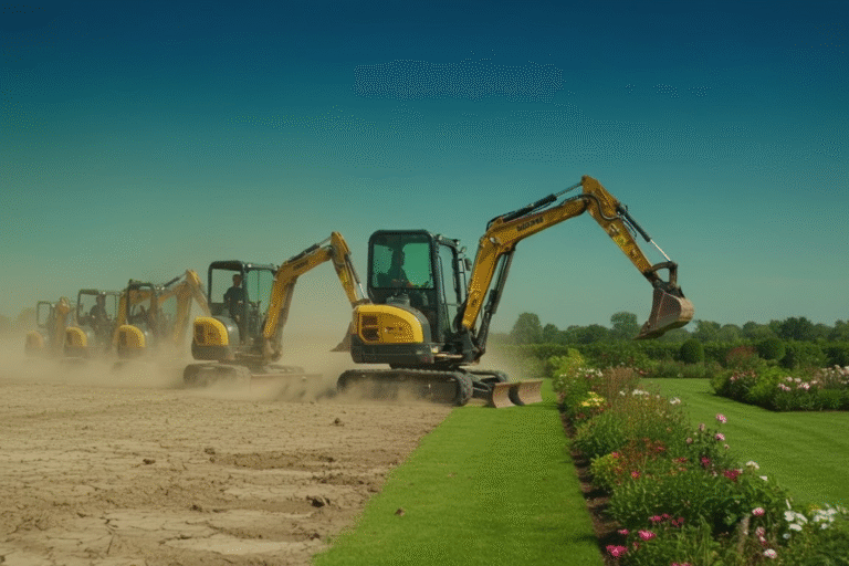 - American Excavator compact excavators