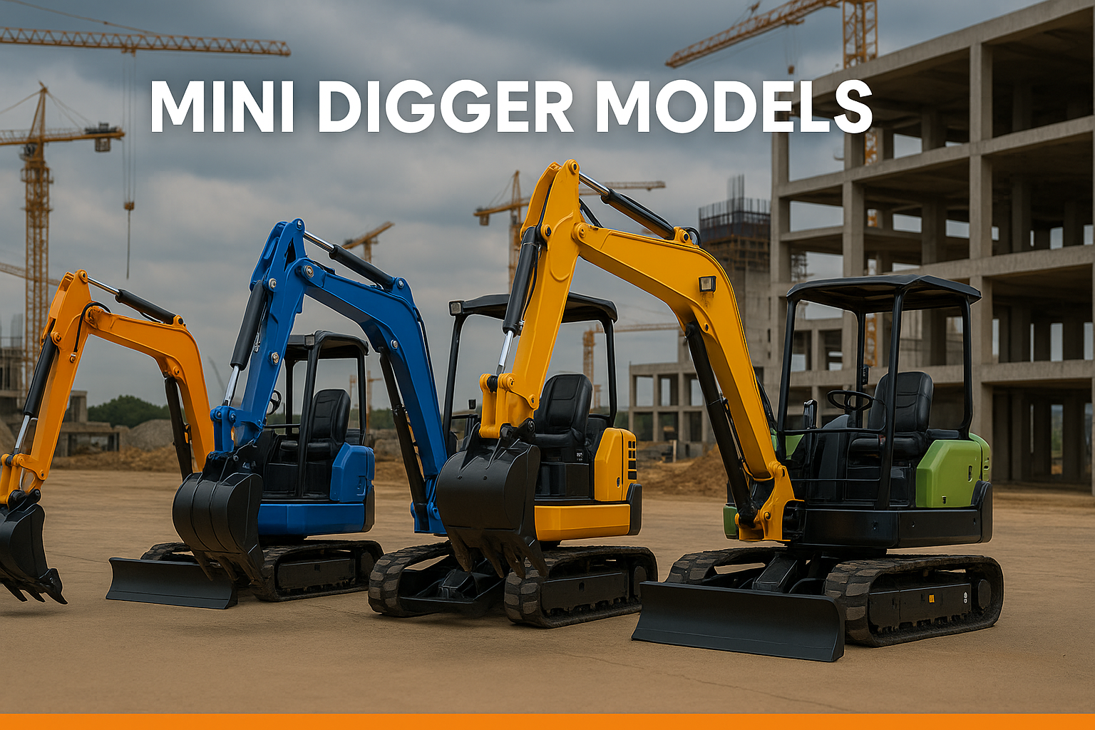 Exploring the Most Current Mini Digger Models