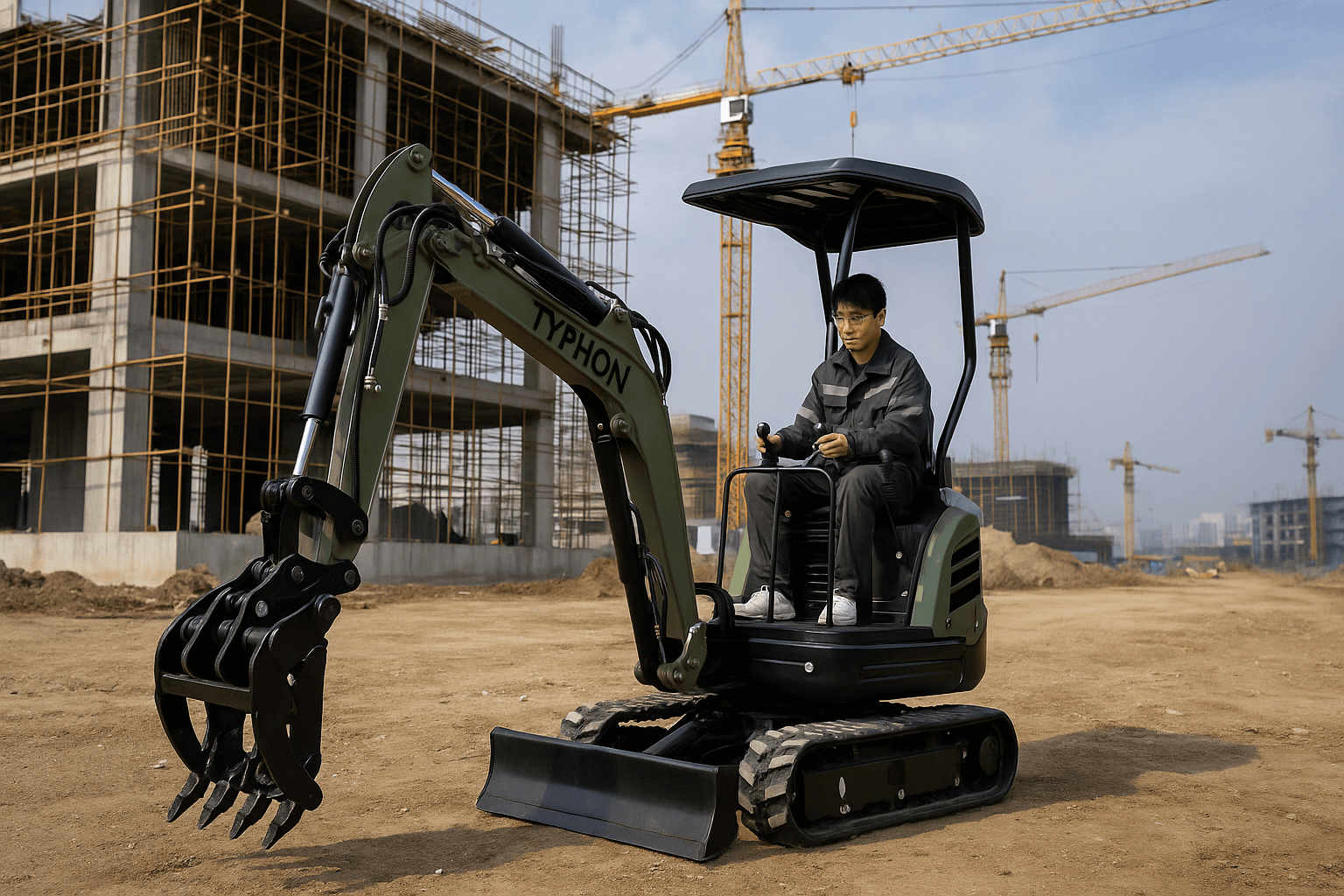 Why Mini Excavator Should be Equipped with a Thumb Attachment