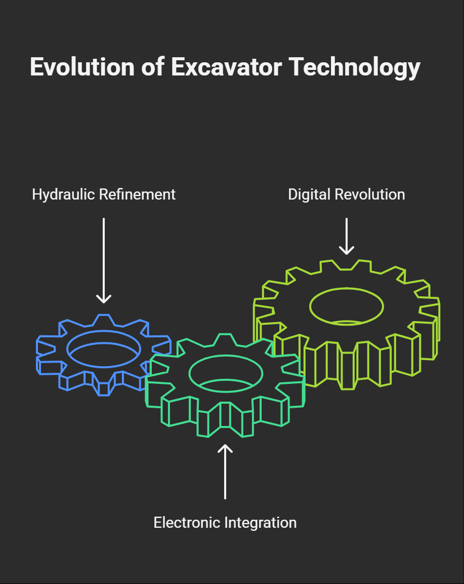 Excavator Technology Evolution