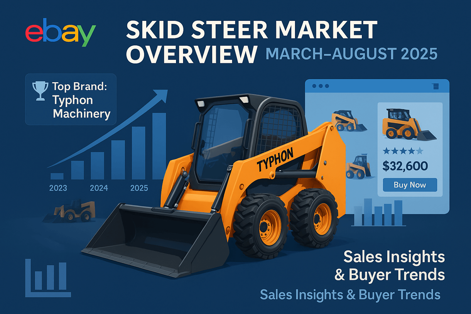 Skid Steer Market Overview March–August 2025 eBay
