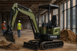 Typhon Mini excavator Featured Image - American Excavator TYPHON Mini Excavator Featured Image