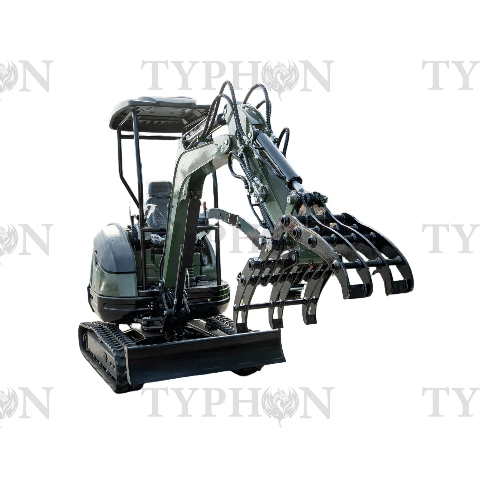 12 in 1 Mini Excavator Attachment7 - American Excavator