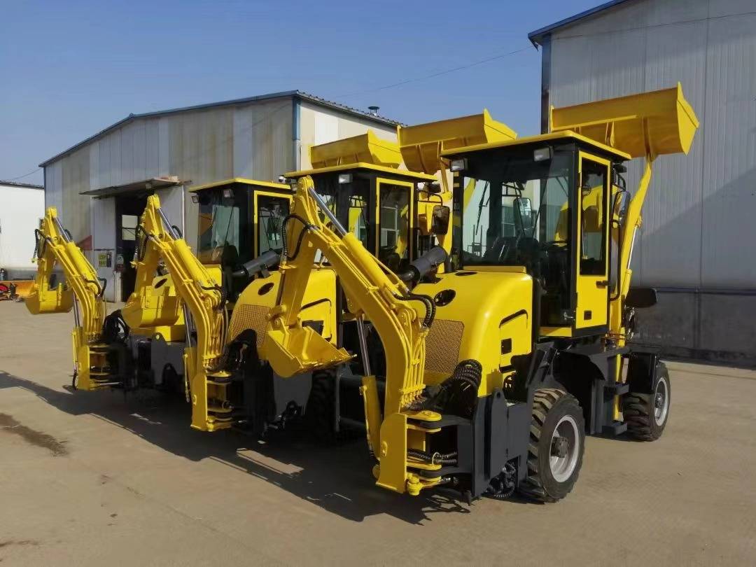Brand New TYPHON TERROR 4WD Backhoe Loader USA2 - American Excavator