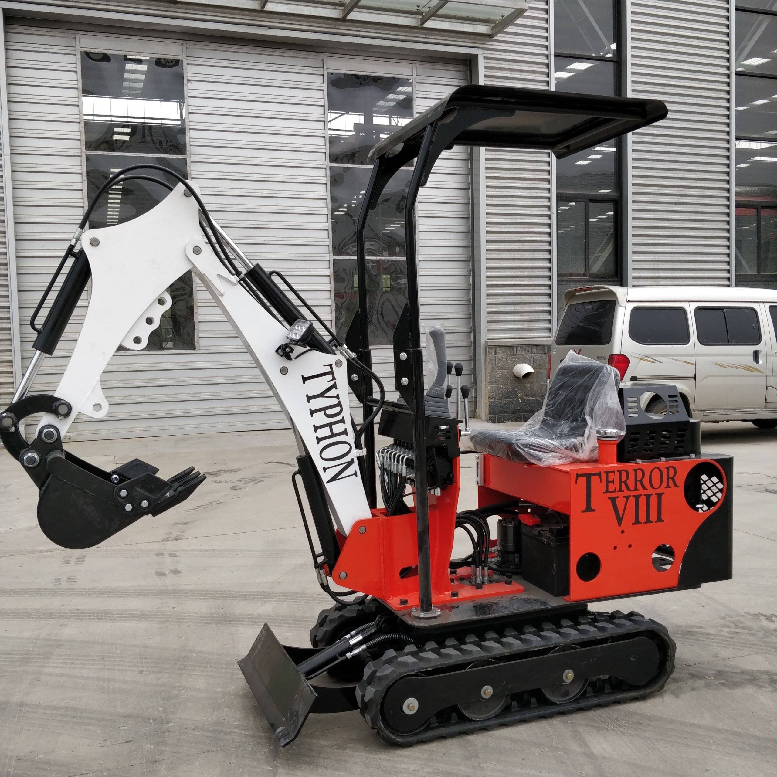 Brand New TYPHON TERROR VIII 800kg Mini Excavator USA2 - American Excavator