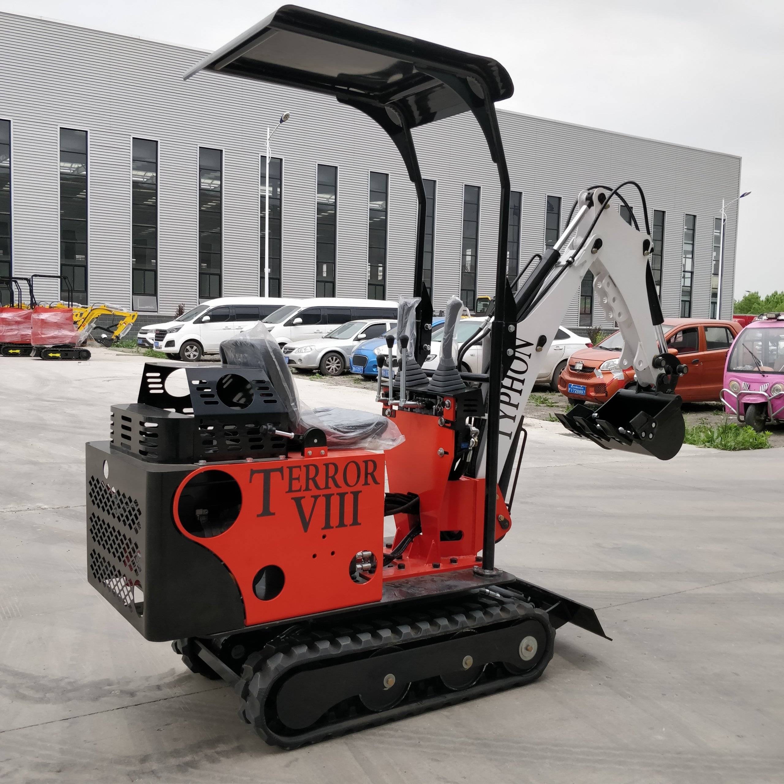 Brand New TYPHON TERROR VIII 800kg Mini Excavator USA5 - American Excavator