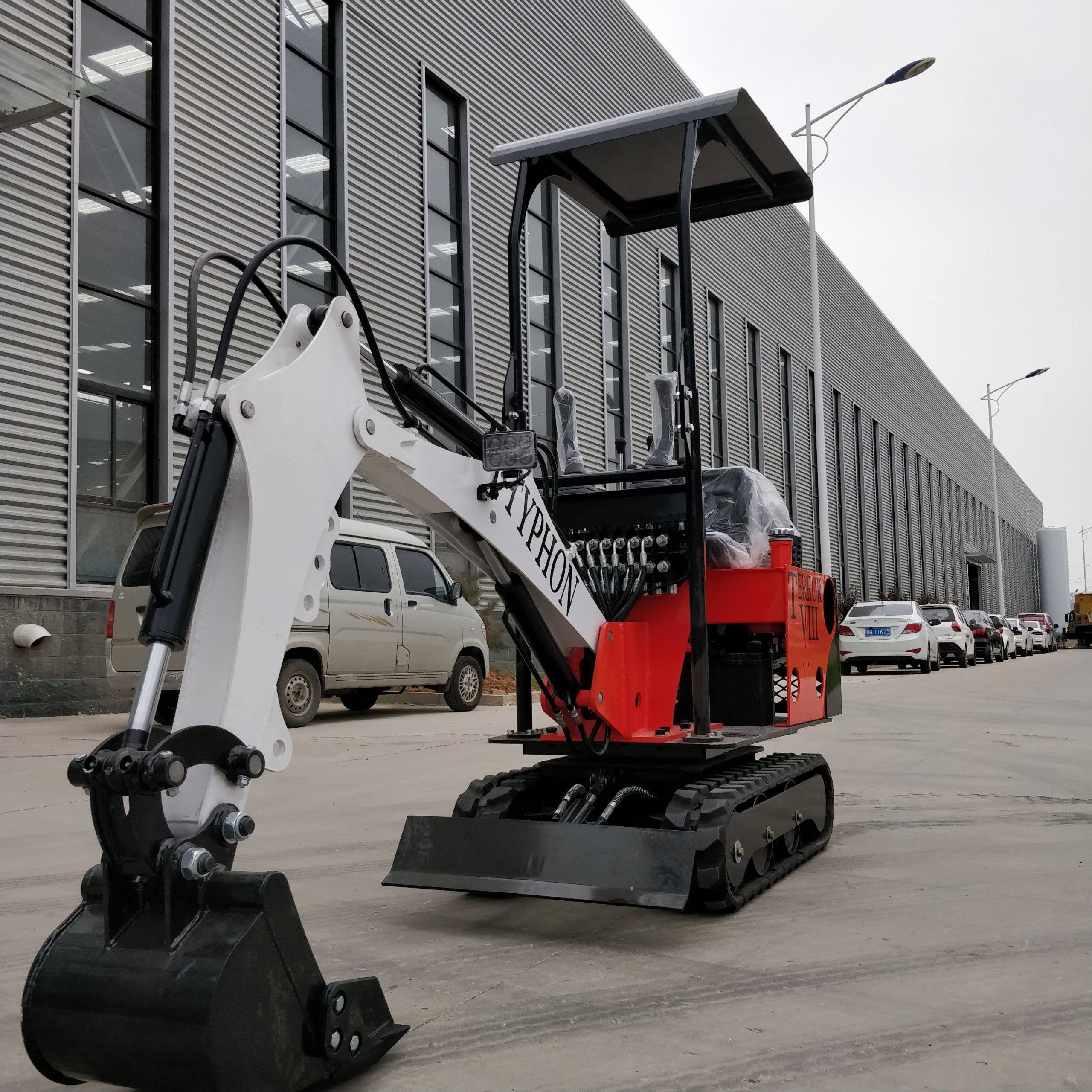 Brand New TYPHON TERROR VIII 800kg Mini Excavator USA6 - American Excavator