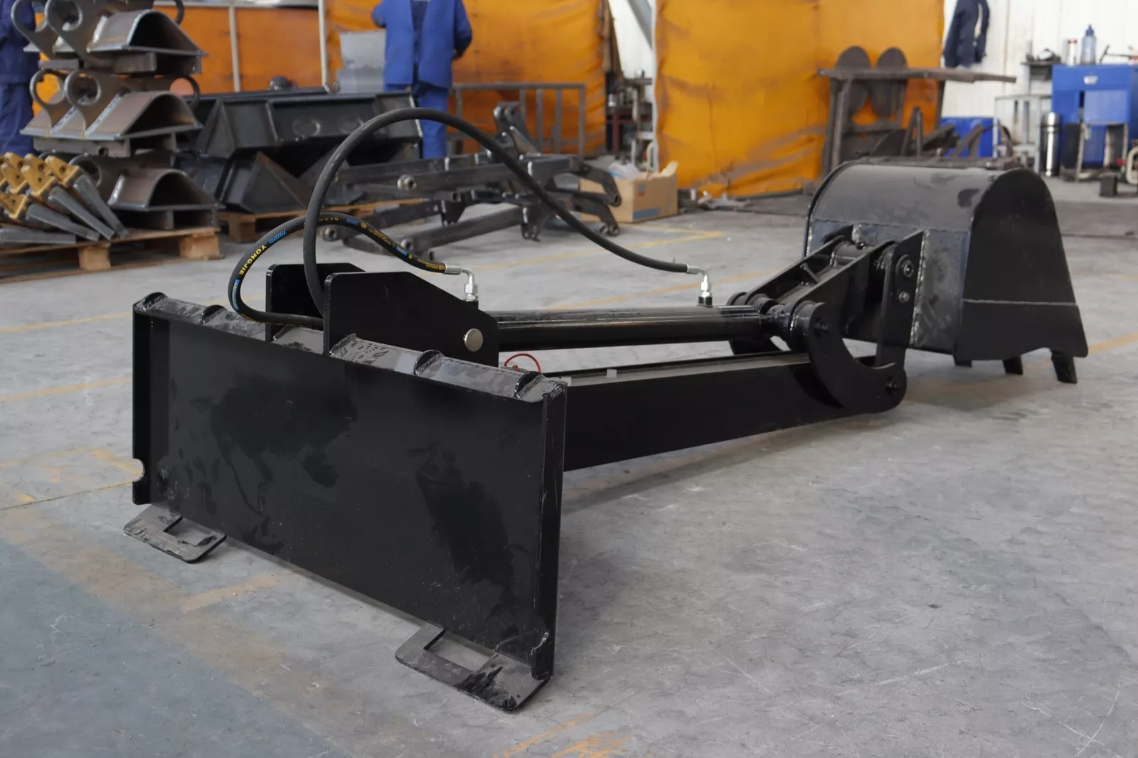 NEW Backhoe Digger Skid Steer Loader Attachments7 - American Excavator