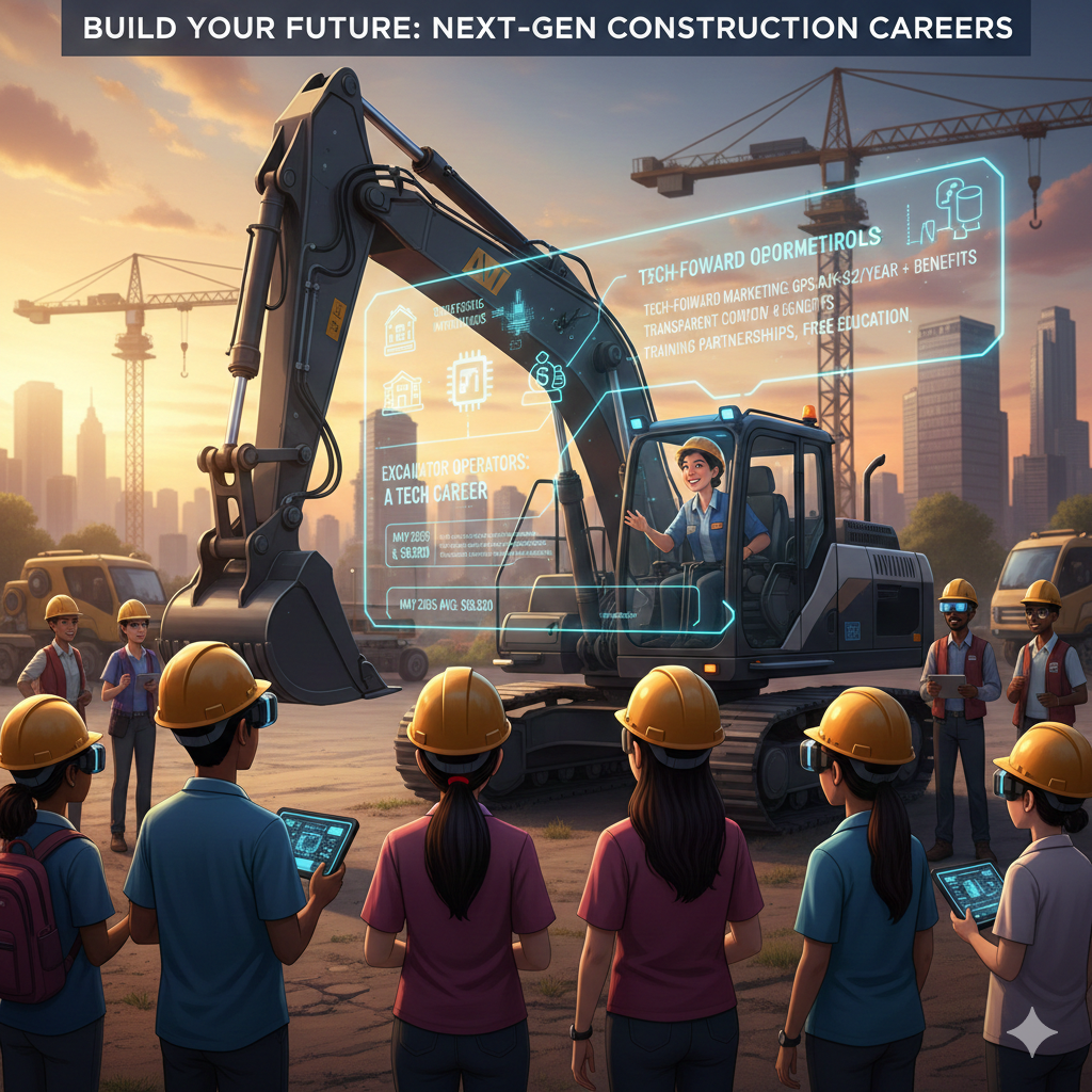 Next Gen Training Excavator Operator 