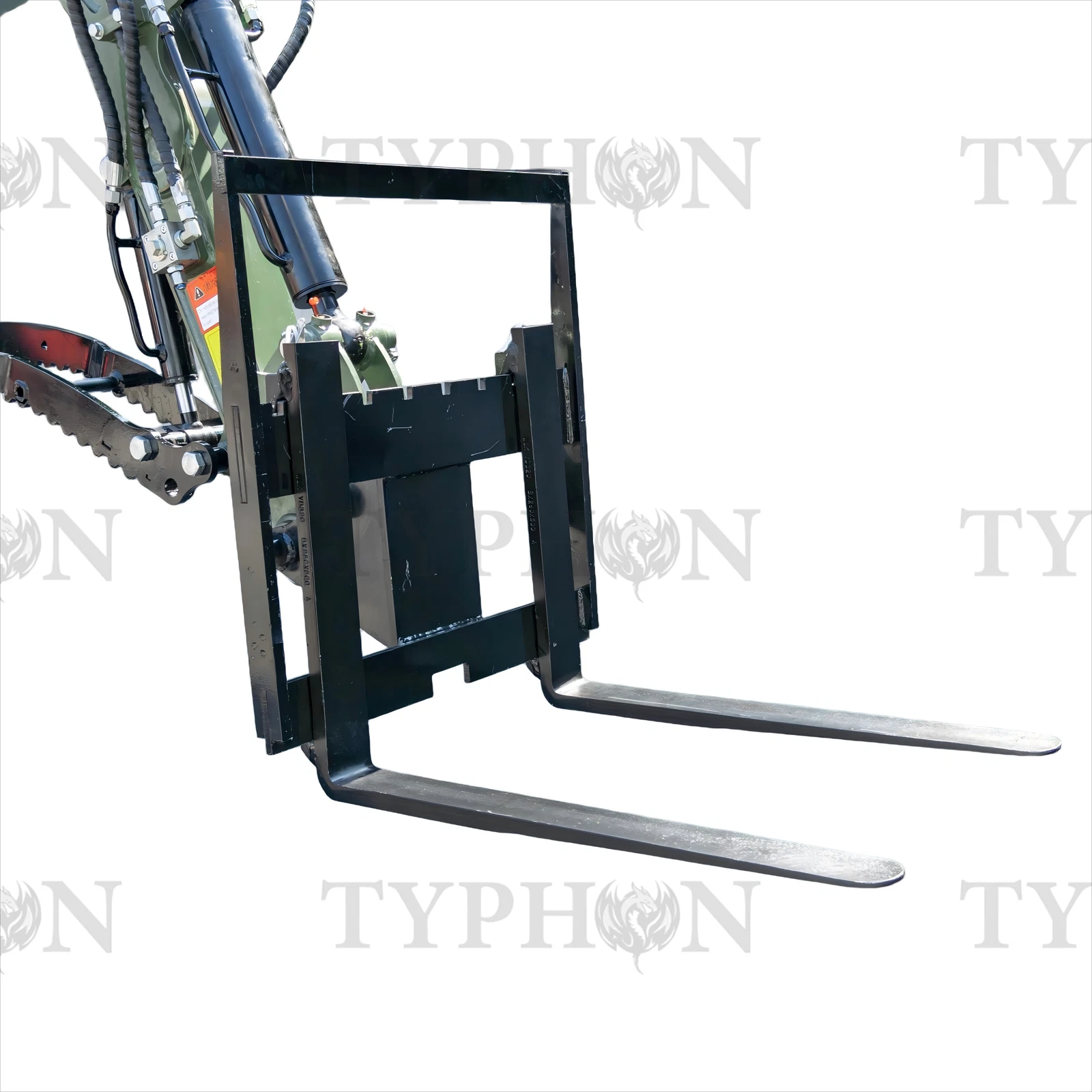 Pallet Fork Attachment for 2.5-3 ton Mini Excavator - American Excavator