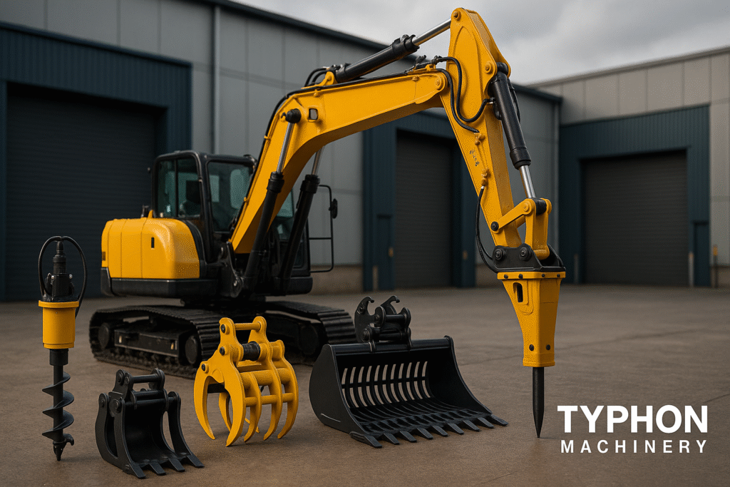 TYPHON TERROR XVIII Mini Excavator