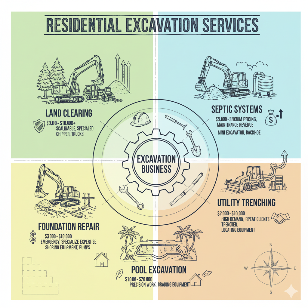 Top 5 Residential Excavation Services