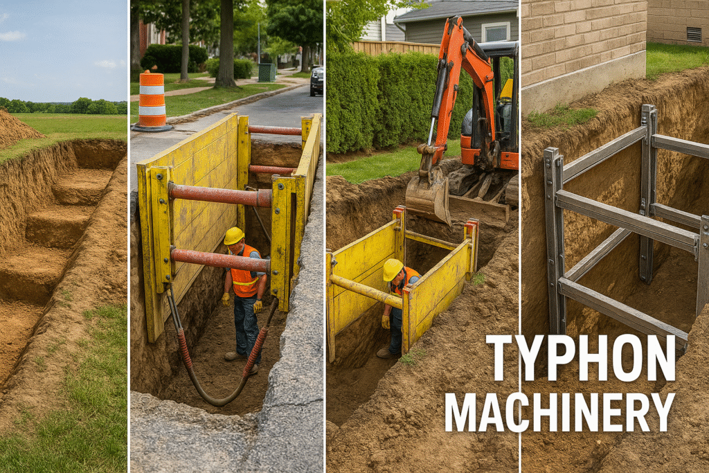 Trenching and Shoring - Excavation Contractors 