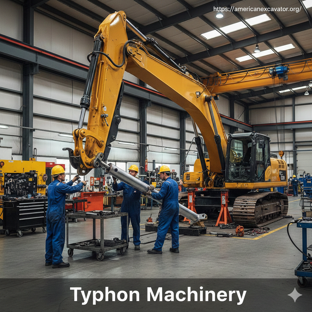 Hydraulic Arm Cylinder Replacement Featured Image