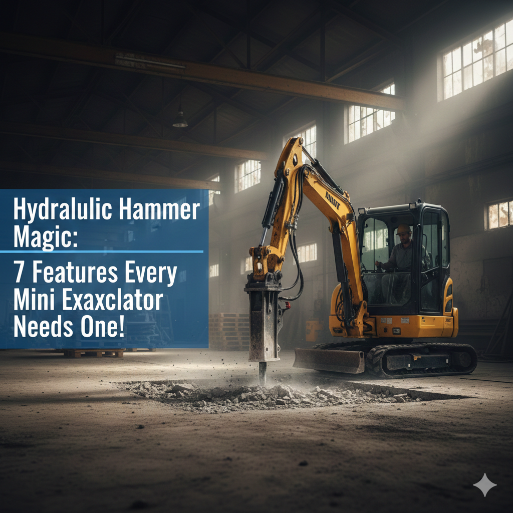 Hydraulic Hammer Mini Excavator