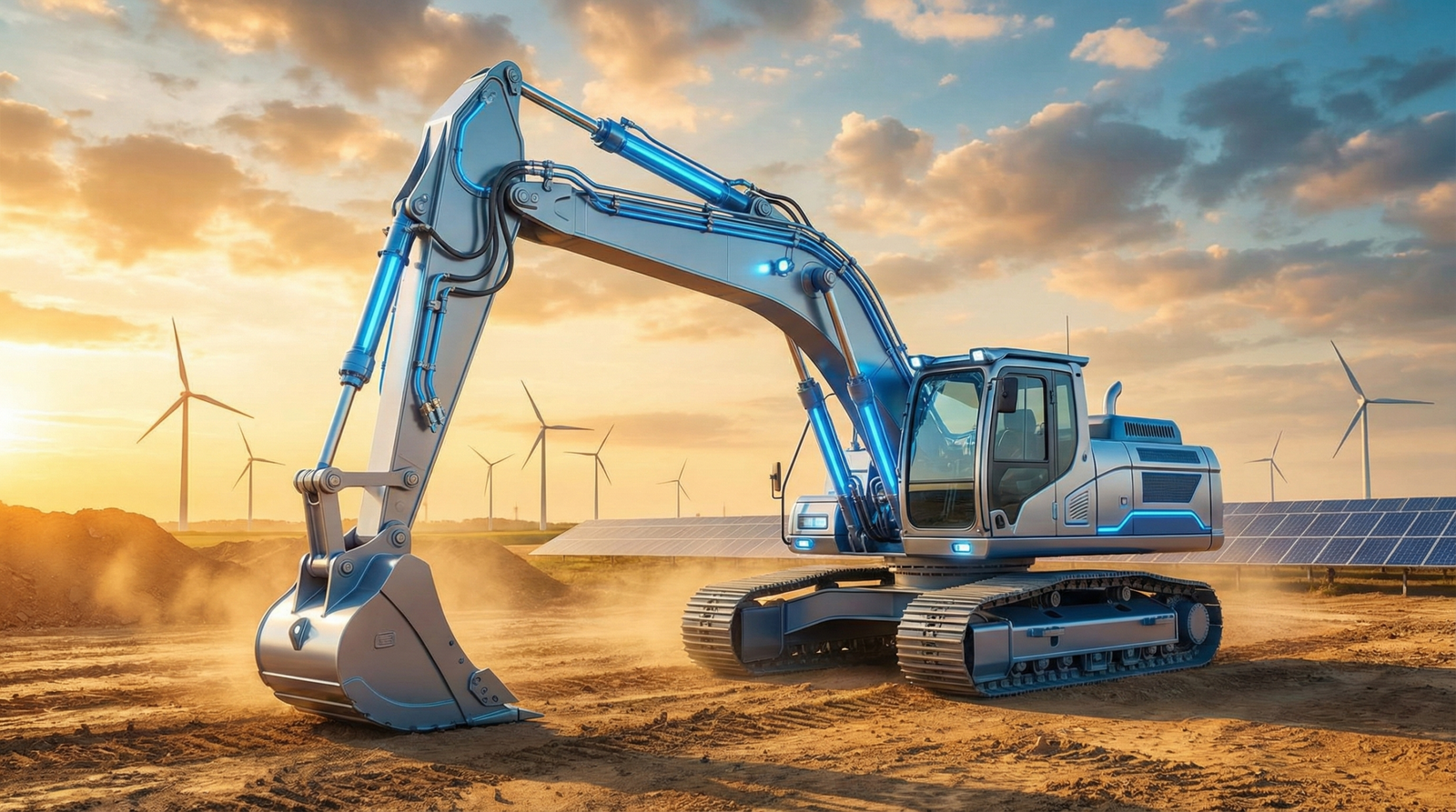 Discover the Future of Excavation with Electro-Hydraulic Excavators!