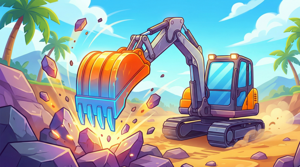 Mini Excavator Ripper Attachment