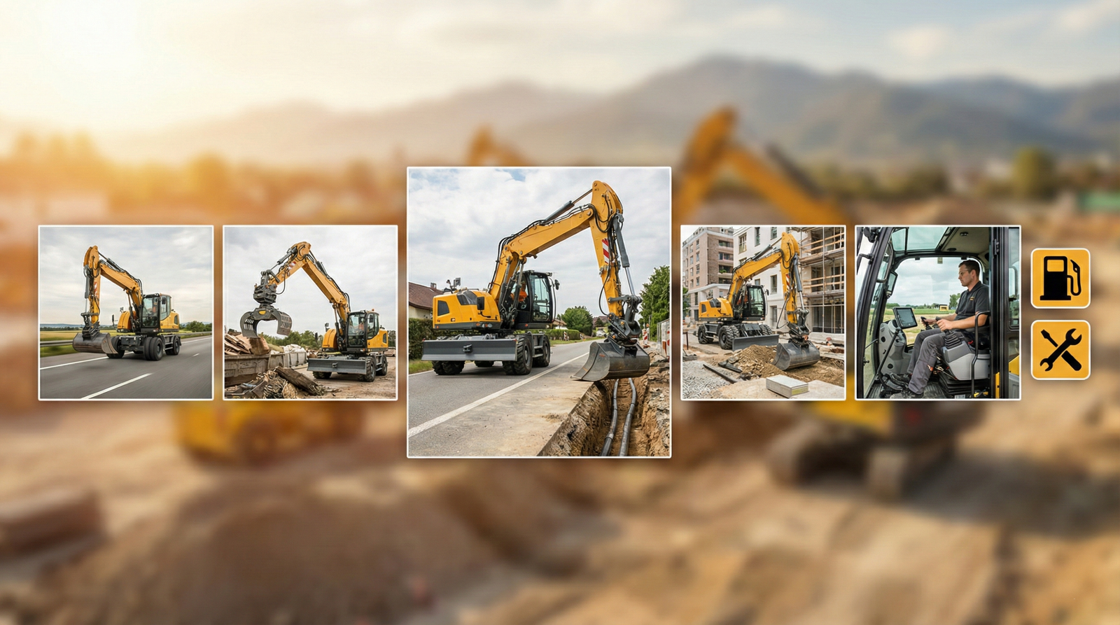 Top 5​‍​‌‍​‍‌​‍​‌‍​‍‌ Reasons to Consider Wheeled Excavators For Your Projects!
