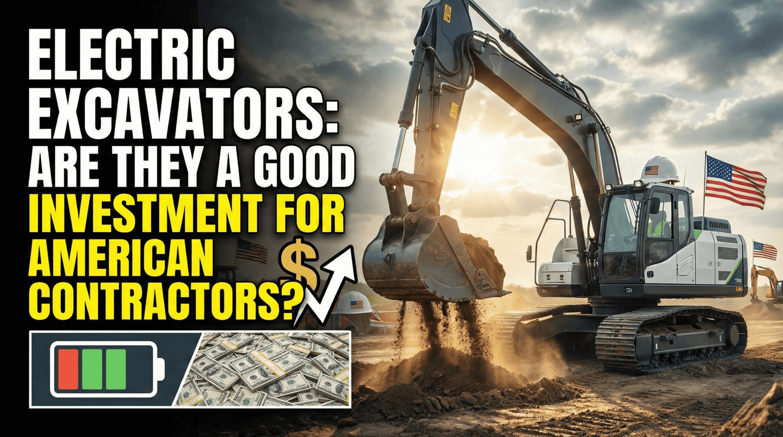 Electric Excavator: Learn why savvy American contractors are considering these machines