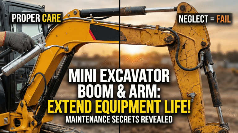 Mini Excavator Boom and Arm Parts - American Excavator Mini Excavator Boom and Arm Parts