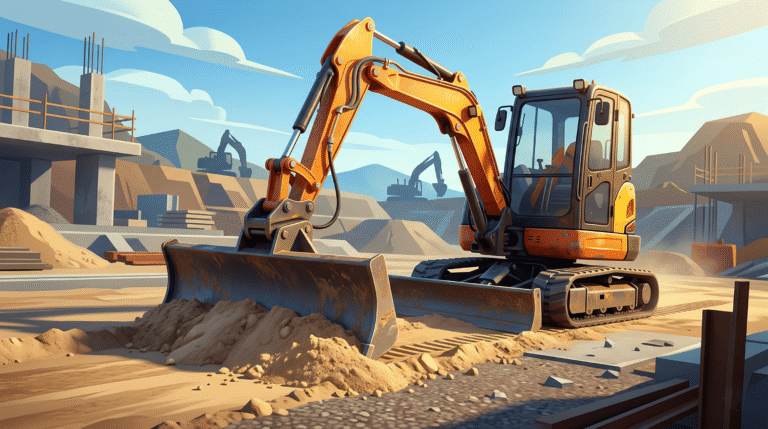 Blade Attachments for Mini Excavators - American Excavator Blade Attachments for Mini Excavators