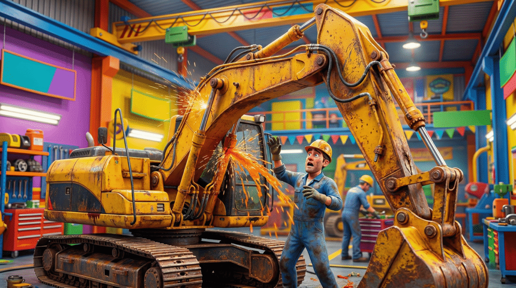 Excavator Maintenance