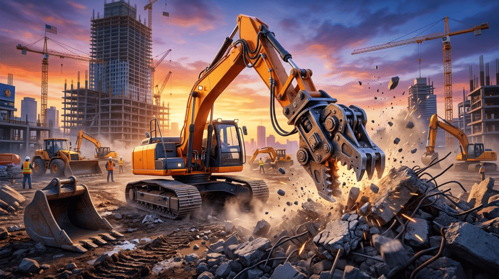 excavator attachment Innovation