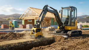 Mini Excavator Compactor Plate