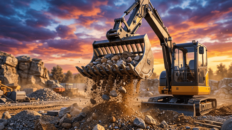 The Skeleton Bucket for Mini Excavator