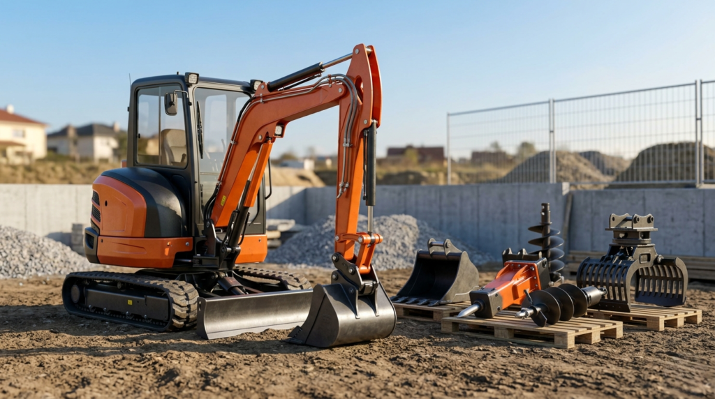 Trailer Attachment for Your TYPHON Mini Excavator
