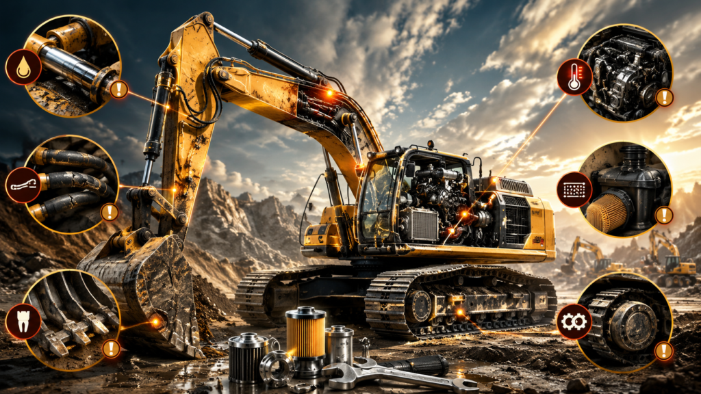 Facing Common Excavator Problems? Uncover expert tips to resolve issues before they escalate and drain your budget!