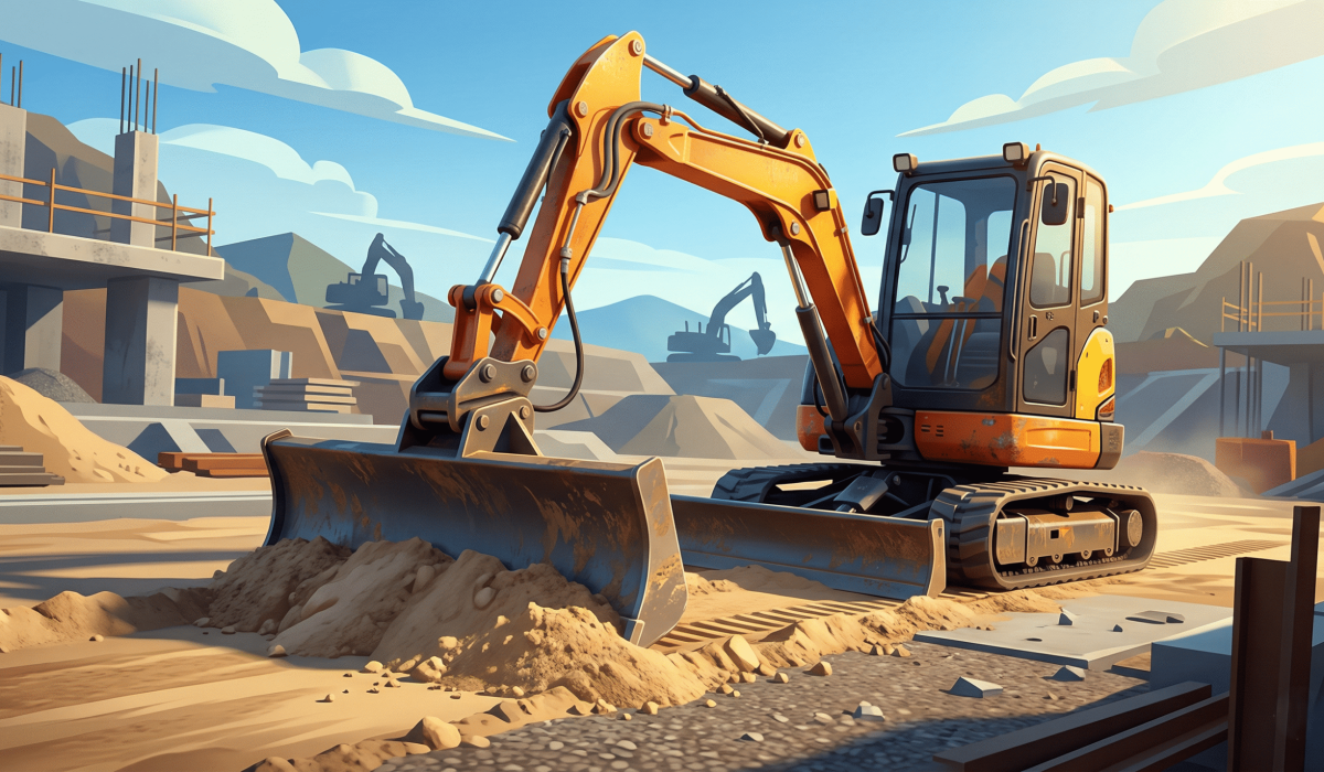 Blade Attachments for Mini Excavators