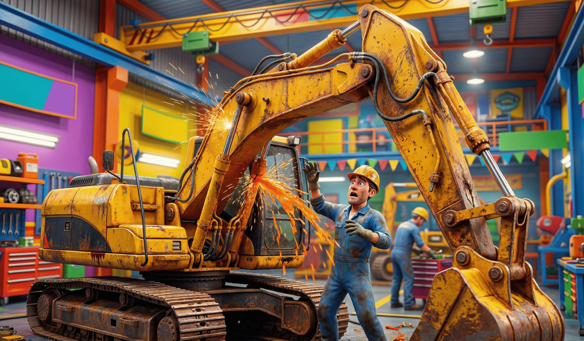 Excavator Maintenance