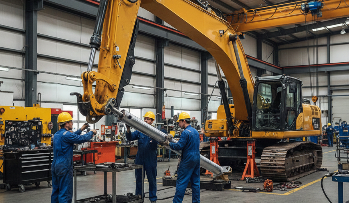 Hydraulic Arm Cylinder Replacement Featured Image