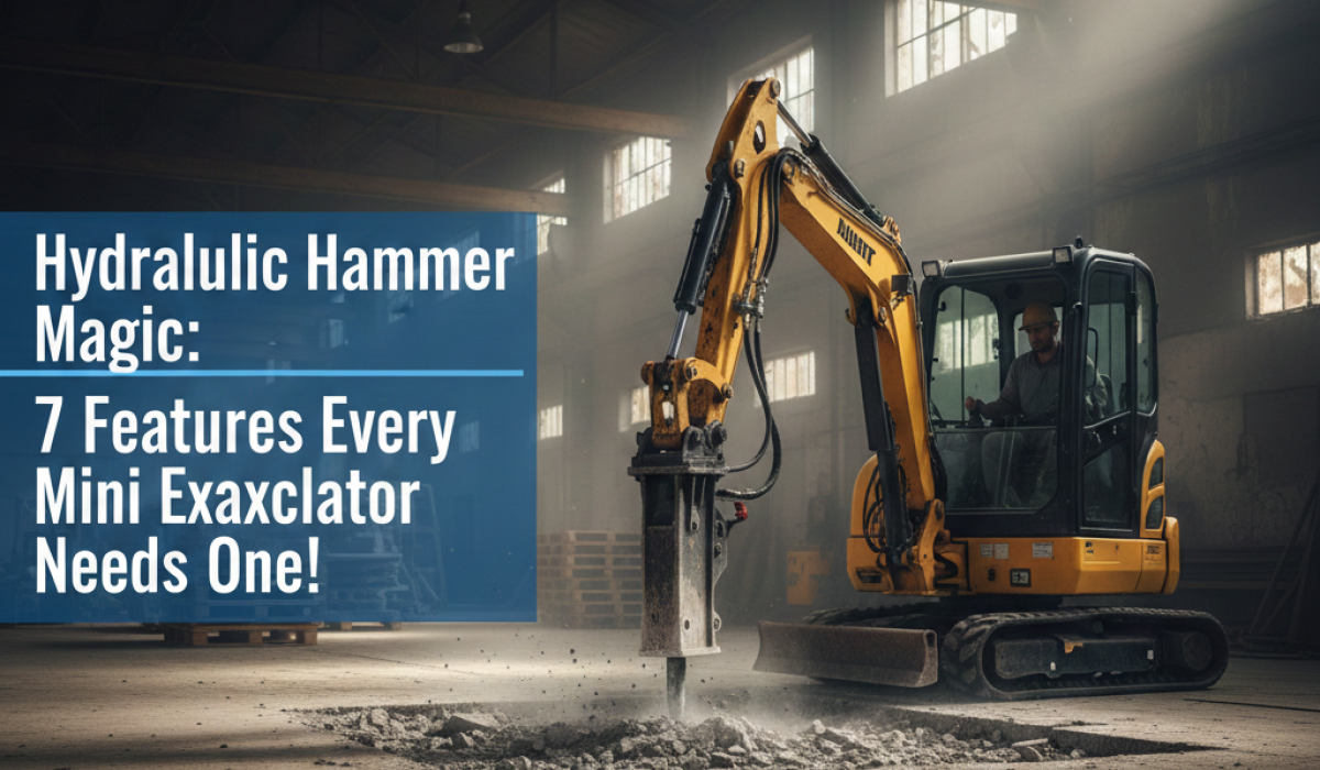 Hydraulic Hammer Mini Excavator