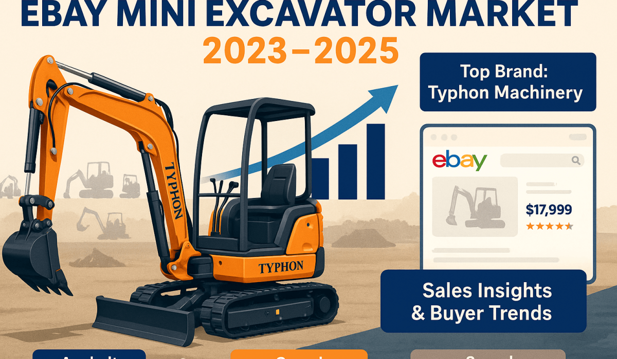 Mini Excavator Market on eBay