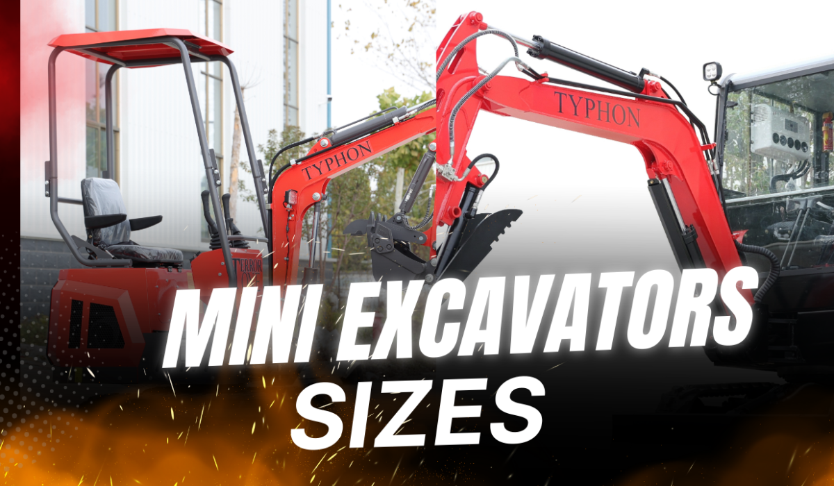 Sizes of Mini Excavators