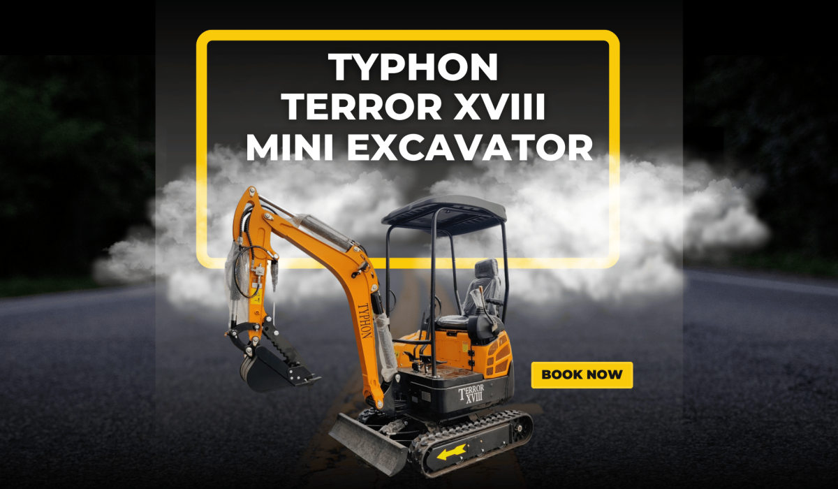 TERROR XVIII Mini Excavator