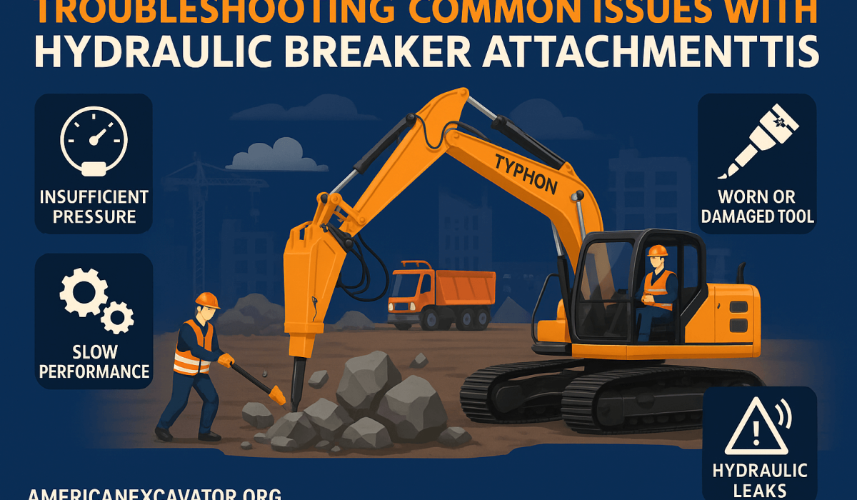Troubleshooting Common Issues with Hydraulic Break Hammer Attachments