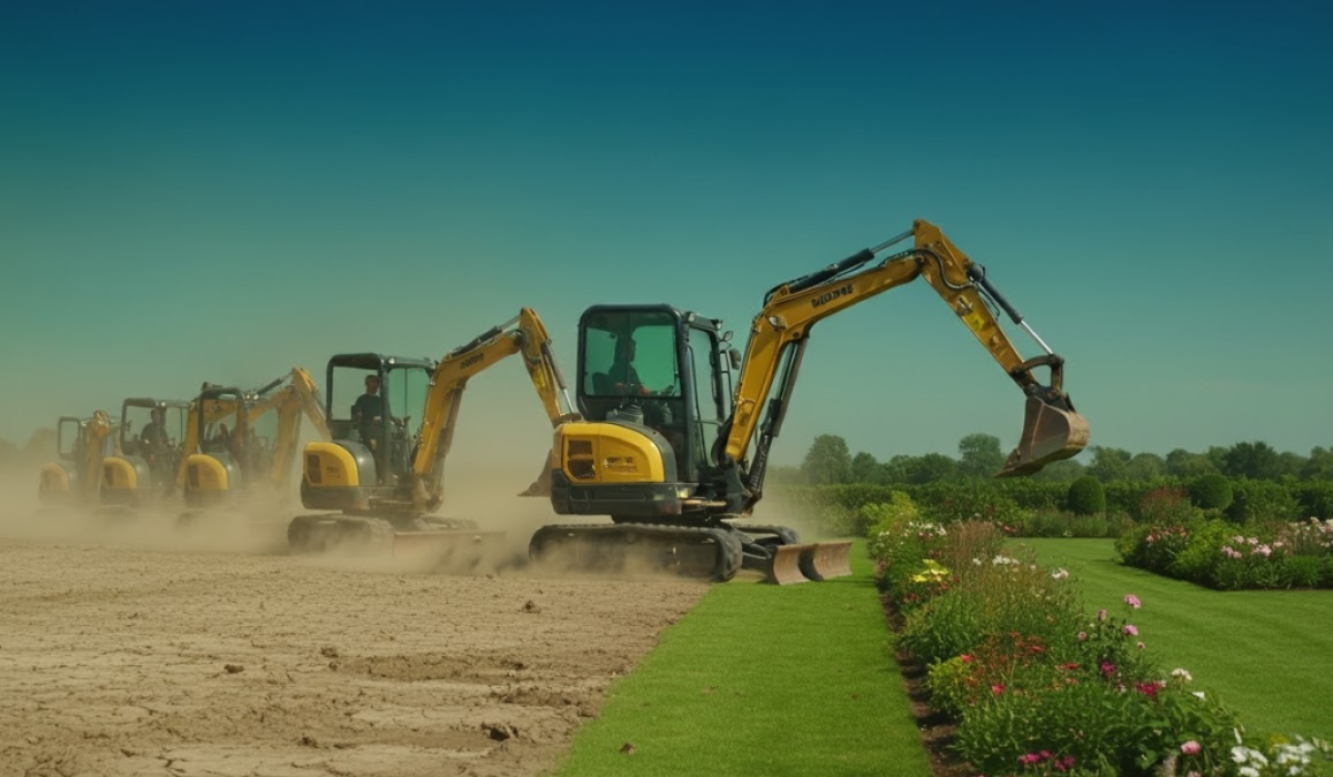 compact excavators