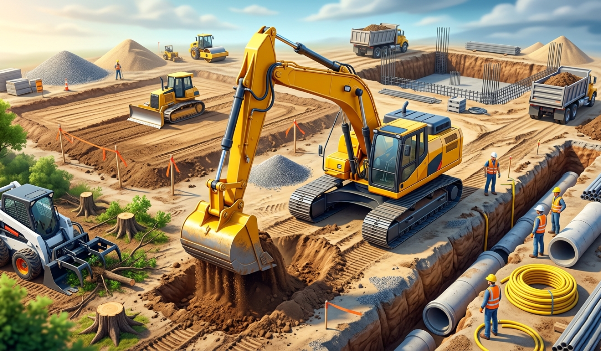 excavating contractors