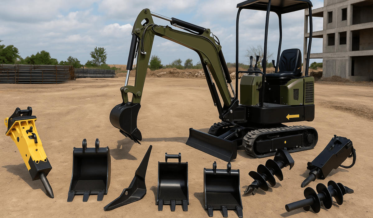 mini excavator parts