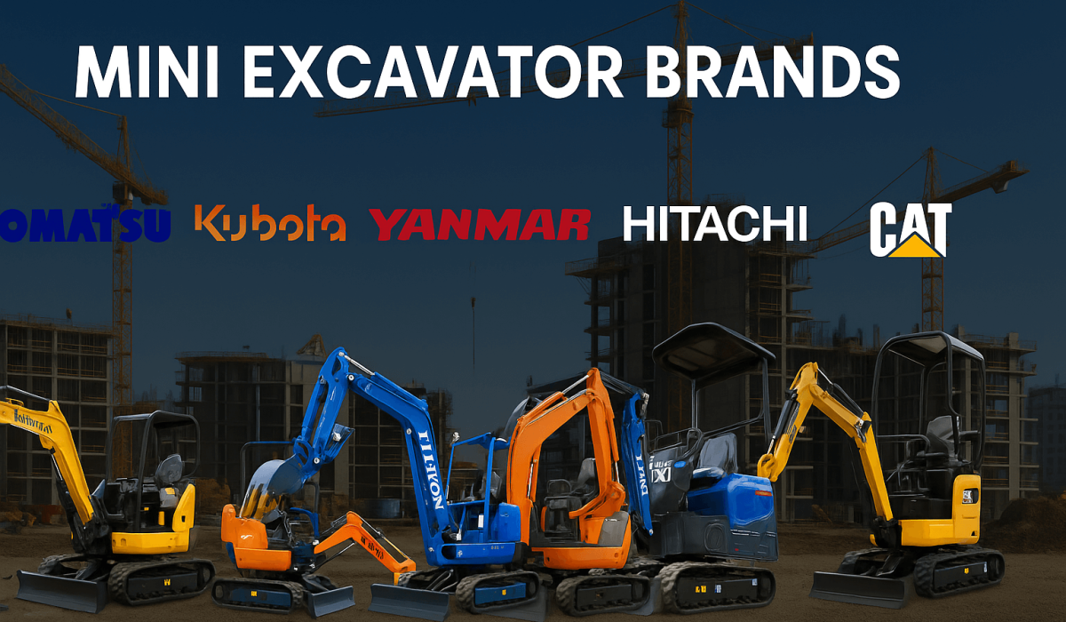 Top Mini Excavators of 202